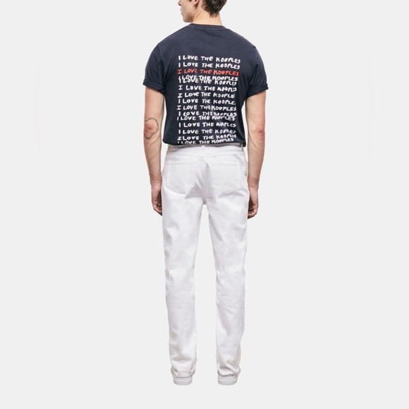 The Kooples White Jeans Straight Leg - Picture 3 of 13